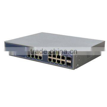 2 Port SFP + 16 Port 10/100Mbps Rack-mount Fiber Switch photo-2