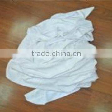 white T shirt Fiber rags (New)