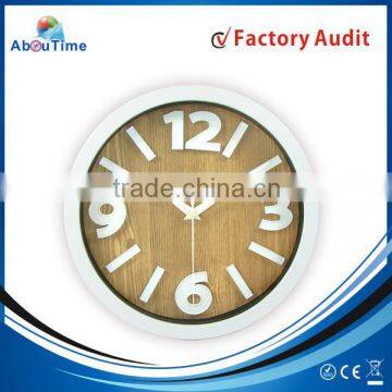 10 inch plastic wall clock with arabic clock