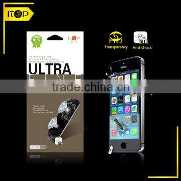 Hot sale Japan anti-shock explosion-proof screen protector guard for iphone 5S mobile phone