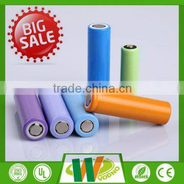 wholesale li-ion rechargeable battery, 3.7V battery cell, 18650 battery