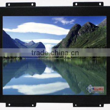 VGA USB AV DC 12V 15 Inch Open Frame Touch Screen Monitor