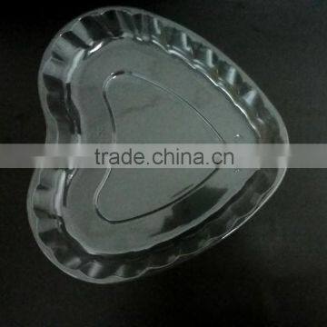 High Quality Plastic Fruit Plate Heart Type Snack Container photo-6