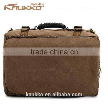 2016 Canvas Leather Vintage Duffel Travelling Bags Men Backpack Bag photo-4