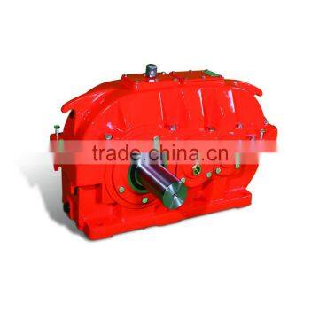 China supplierGUOMAO DBY/DCY solid output shaft gearbox with dc motor for transmission