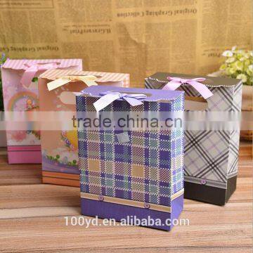 Paper bag plant popular 2016 hot sell various kraft paper gift bag printing for birthday