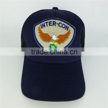 5-Panel High Profile Cheap Trucker Caps Mesh Caps customize Embroidery Patch Logo