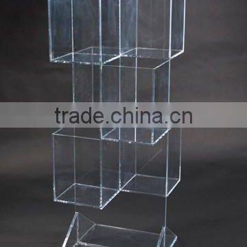 makeup display stand Professional design cosmetic acrylic display stand