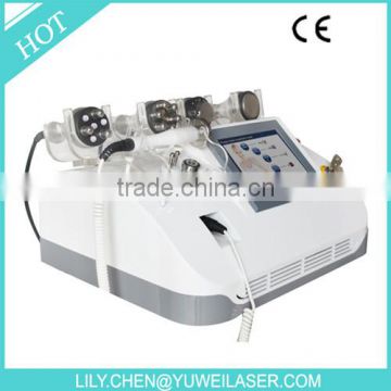 Vacuum cavitation body shape with red and blue laser