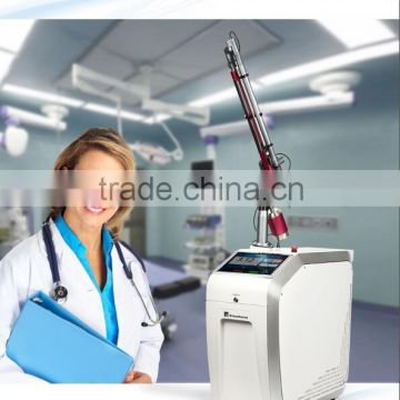 Permanent Tattoo Removal SMQ-A Vertical Nd Yag Varicose Veins Treatment Laser Tattoo Removal Machine Haemangioma Treatment