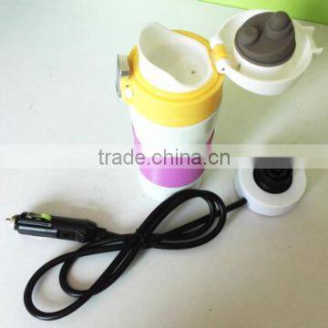 Car Heating Cup Auto 12V Heating Cup Electric Kettle Cars Thermal Heater Cups Boiling Water Bottel Auto Accessories photo-6