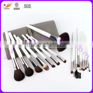 Brand New Nylon hair and Natural Hair Wood Handle Professional Cosmetic Brush Set