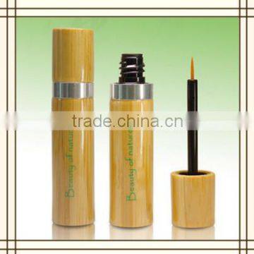 5ml 15ml eyeliner bamboo tube for cosmetic make up packaging