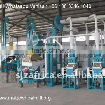 5-30 tonne mini maize milling machine