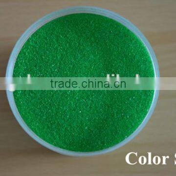 High Quality Fine Grade Dye Color Sand for Construction/Decoration Use photo-2