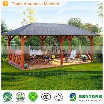 Spacious Wooden Gazebo