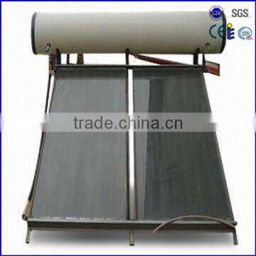 black chrome solar panel water heater