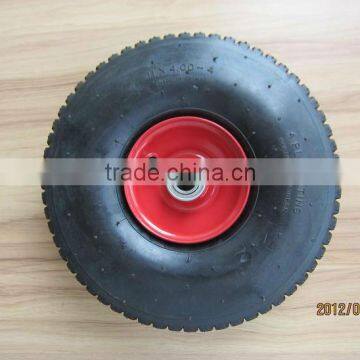 4.00-4 flat free tire/4.00-4 PU foam wheel