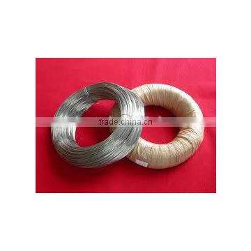 Hot dipped electro galvanized iron wire