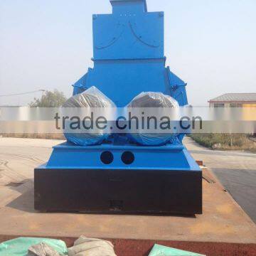 CS newest and latest new design high quality and capacity double shaft wood hammer mill