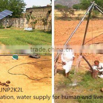 JNTECH2.2KW Solar Water Pumping System in India, IP65 solar pump inverter