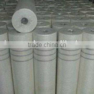160g 4*4mm White Alkali Resistant Logo Printed Fiberglass Mesh photo-5