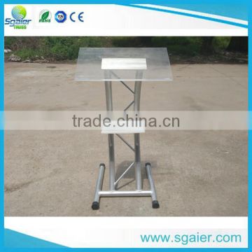 Aluminum Metal Truss Lecterns Truss Podiums Stand