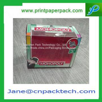 Fancy Color Printing Rigid Set-up Box PVC Window Paper Box Toy & Candy Gift Packaging Boxes