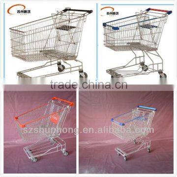 Good quality shopping trolley/ shopping cart used for supermarket