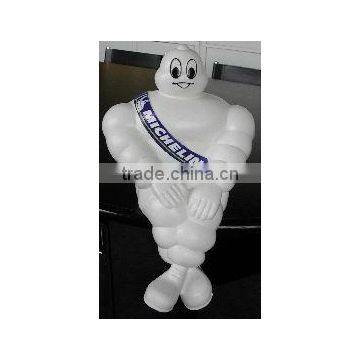 OEM Blow Molding Factory, 3D Cartoon Toy,Plastic Doll M Ichelin Man.