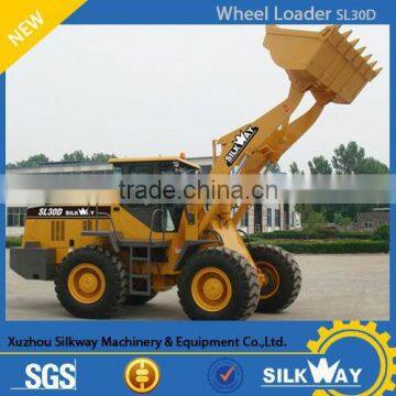 1.7m3 Bucket 3 ton Small Wheel Loader SL30D Best Price