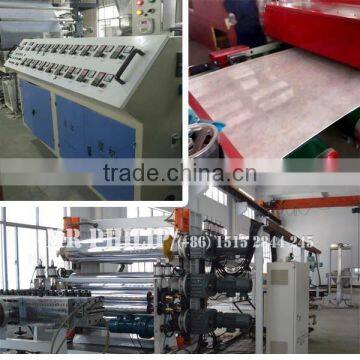 China Hot Sale Decorative Sheet PVC Imitation Marble Making Machine photo-2