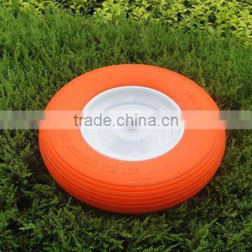 Solid Rubber Wheel PU Foam Wheel Wheelbarrow Wheel With Steel Rim photo-4