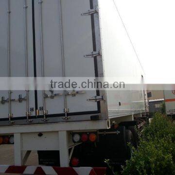 2015 Hot-sale 2axles Refrigerated Van Semi Trailer/3 Axles Refrigerator Freezer Truck
