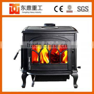 Big Size Indoor Freestanding Enamel Fireplace/wood Burning Stove for Home Heating DHF737 photo-6