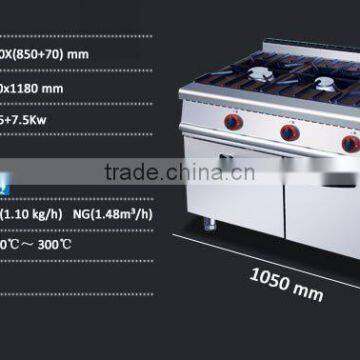 Stainless Steel Commercial Stove Hob/cooking Range for Sale photo-3