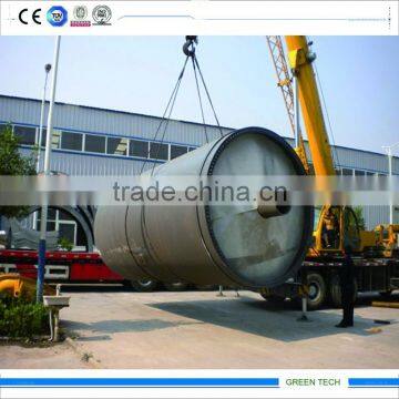 2015 Up-dated Easy Installtion Rubber To Oil Refinery Pyrolisis Machinery 15TPD