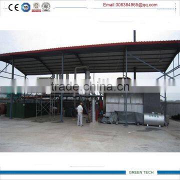 used oil disposal equipment waste engine oil regeneration plant