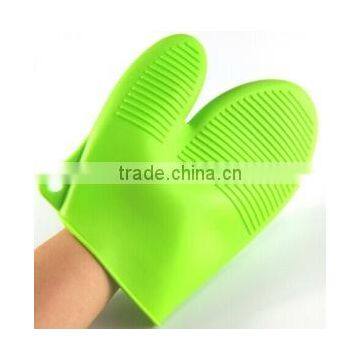 Non Slip Heat Resistant Grill Bake Silicone BBQ Gloves Kitchen Oven Mitts
