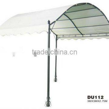 3m*4m*2.75m round roof good Metal gazebo