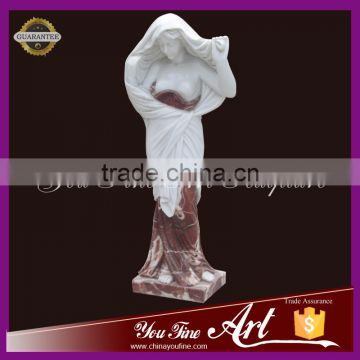 garden natural marble female statue