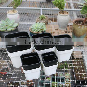 Plastic Colorful More Thickness Square Flower Pot