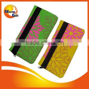 Custom logo Sublimation Neoprene Pencil Bag