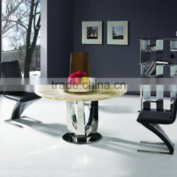 TH704-1Hot Pot Table Coffee Table Modern Round Dining Room Table Sets photo-2