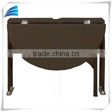 Home Rattan Folding Aluminum Dining Table for Wholesale Furniture From China photo-4