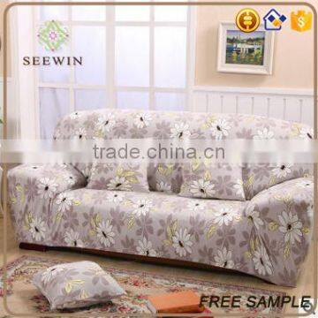 Different Sizes Stretch Logo Printed Sofa Cover photo-5
