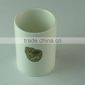 100ml Cute White Ceramic Drink Cups photo-2