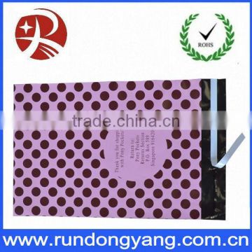 high quality plastic poly mailing carrier bag with printing