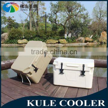 plastic portable insulate ice cooler box 25L