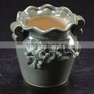Factory Ceramic Handmade Flower Pot for Garden Plant Decoration photo-4